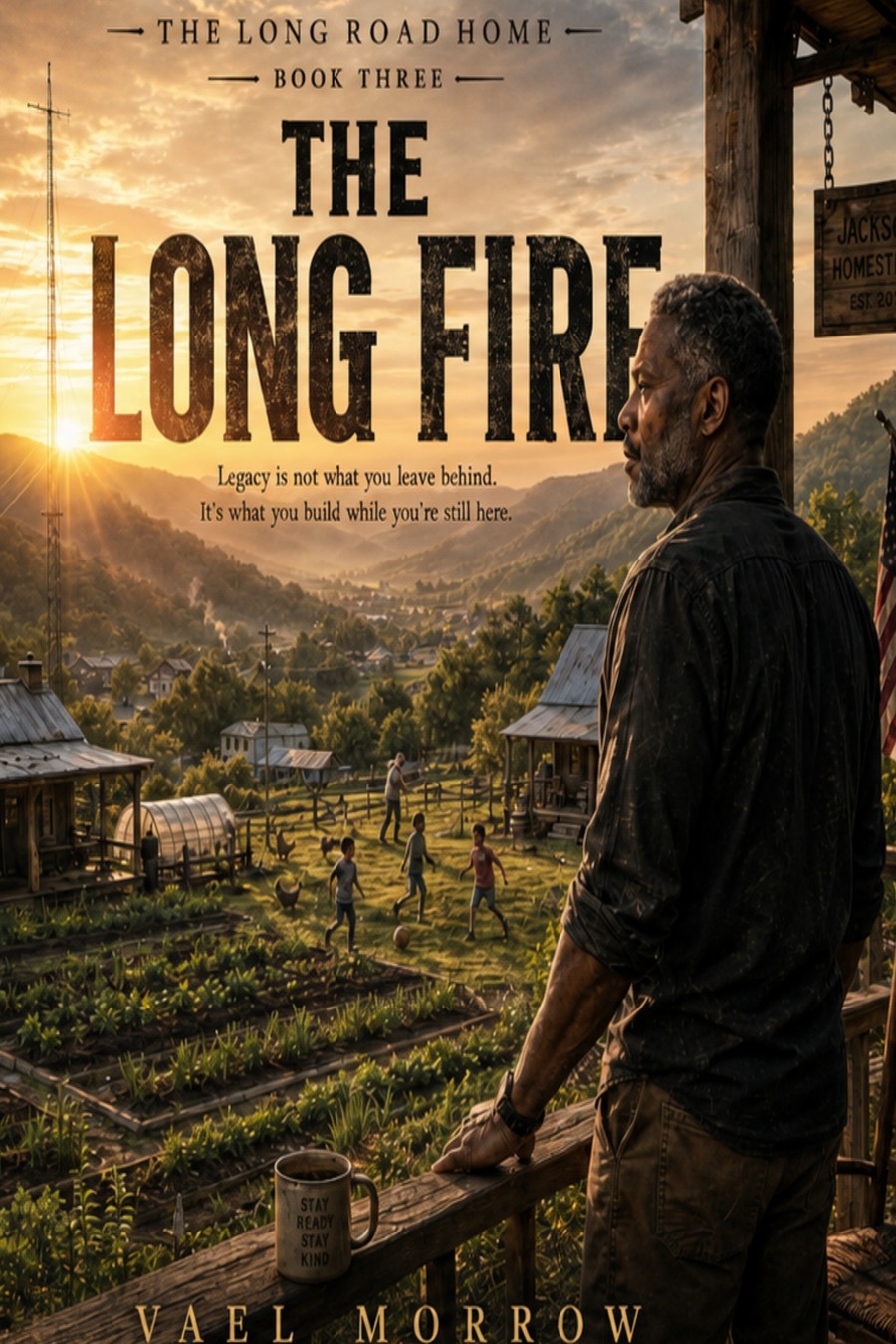 The Long Fire by Vael Morrow front cover