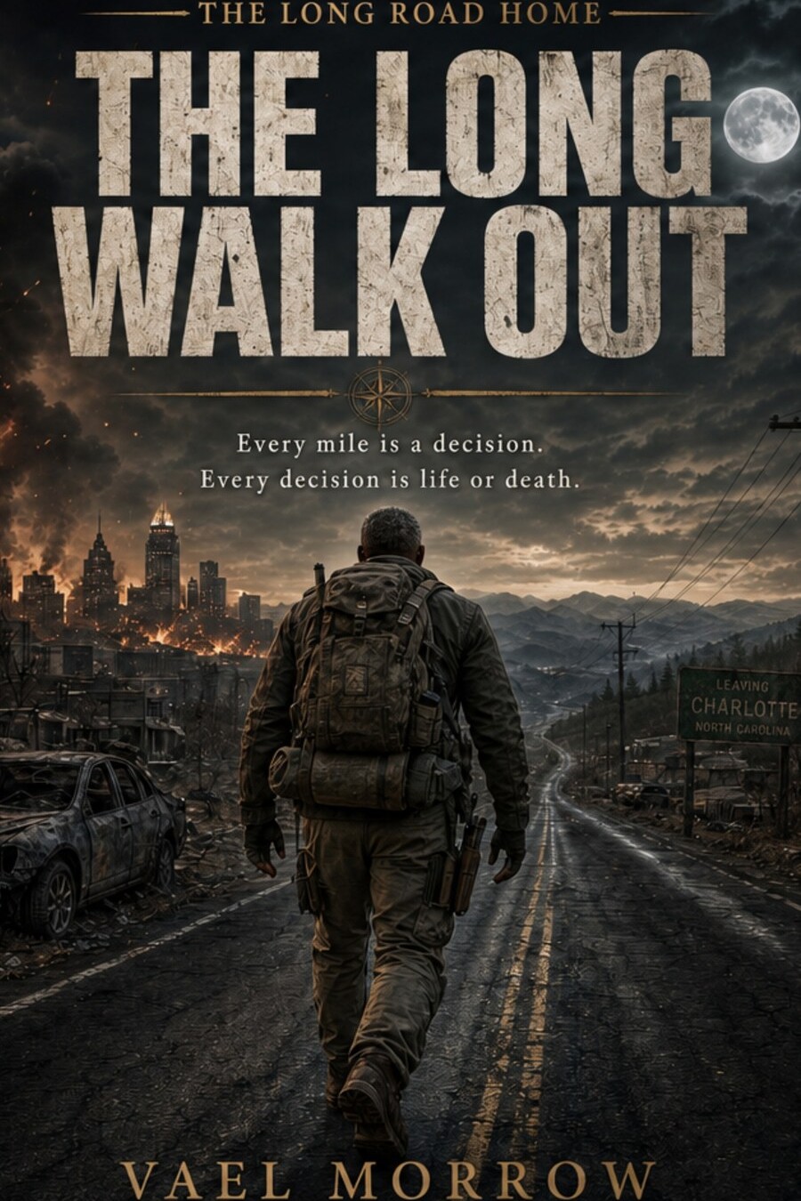 The Long Walk Out by Vael Morrow front cover