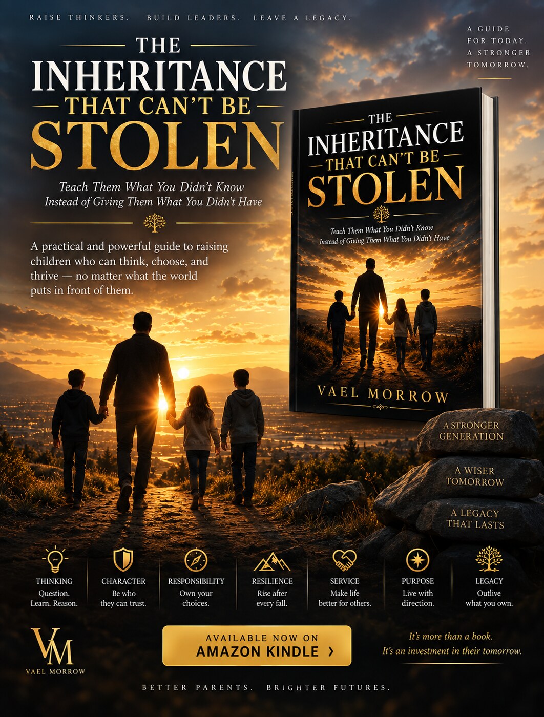 The Inheritance That Can’t Be Stolen by Vael Morrow book rendering