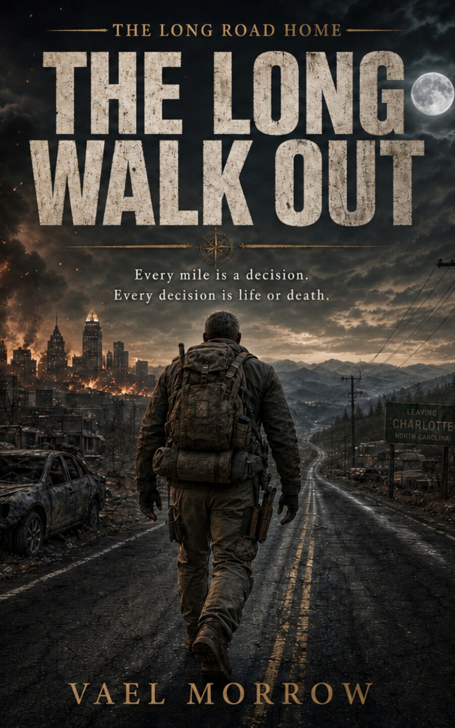 The Long Walk Out by Vael Morrow front cover